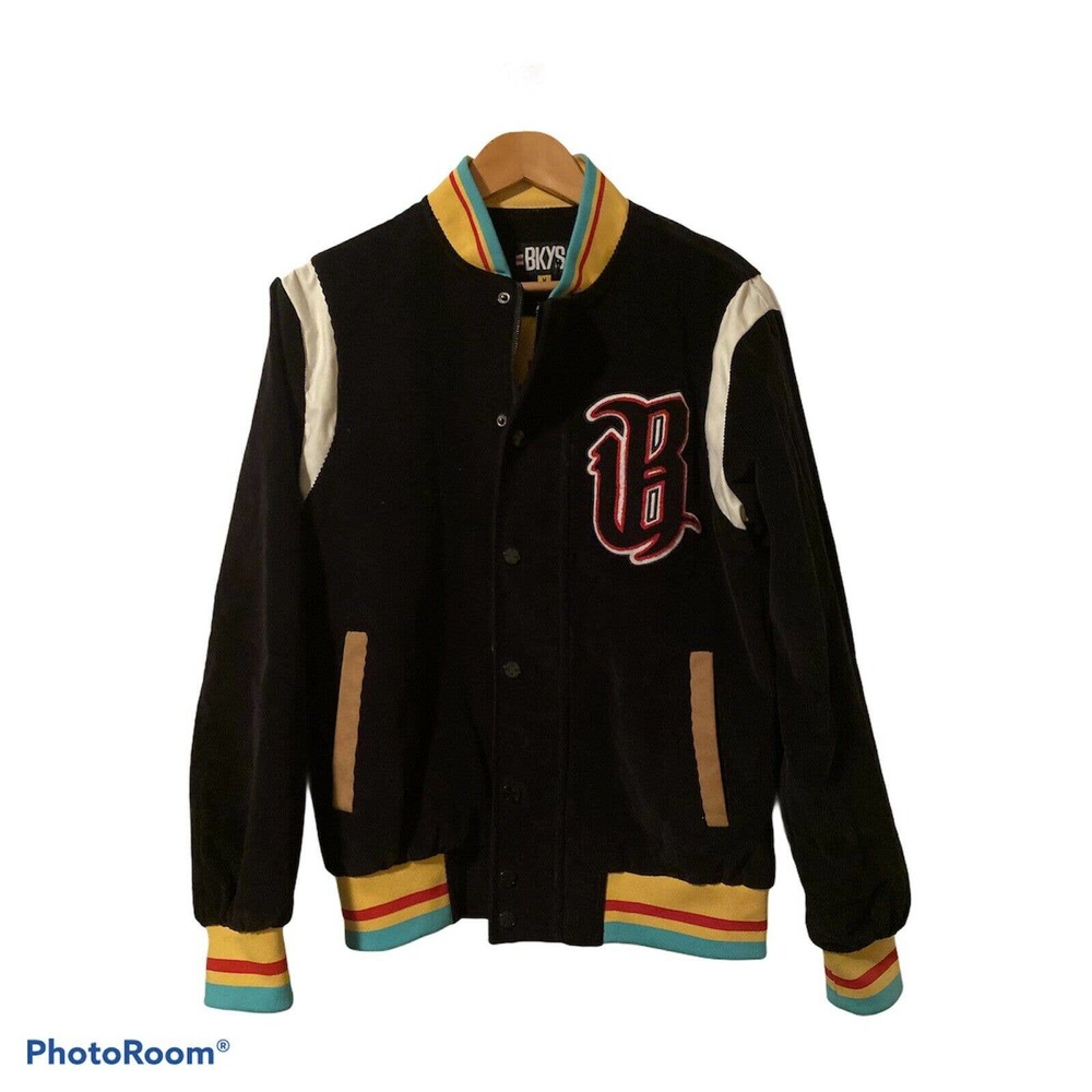 BKYS Black Keys Corduroy Letterman Jacket Patch M